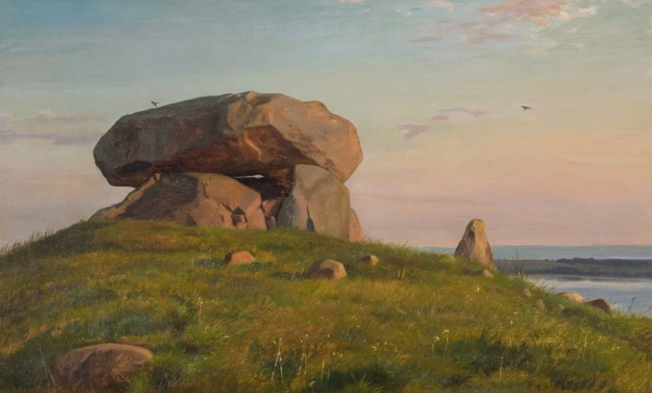 Un tumulo gigante su Refsnæs, 1885 - Ribe Kunstmuseum
